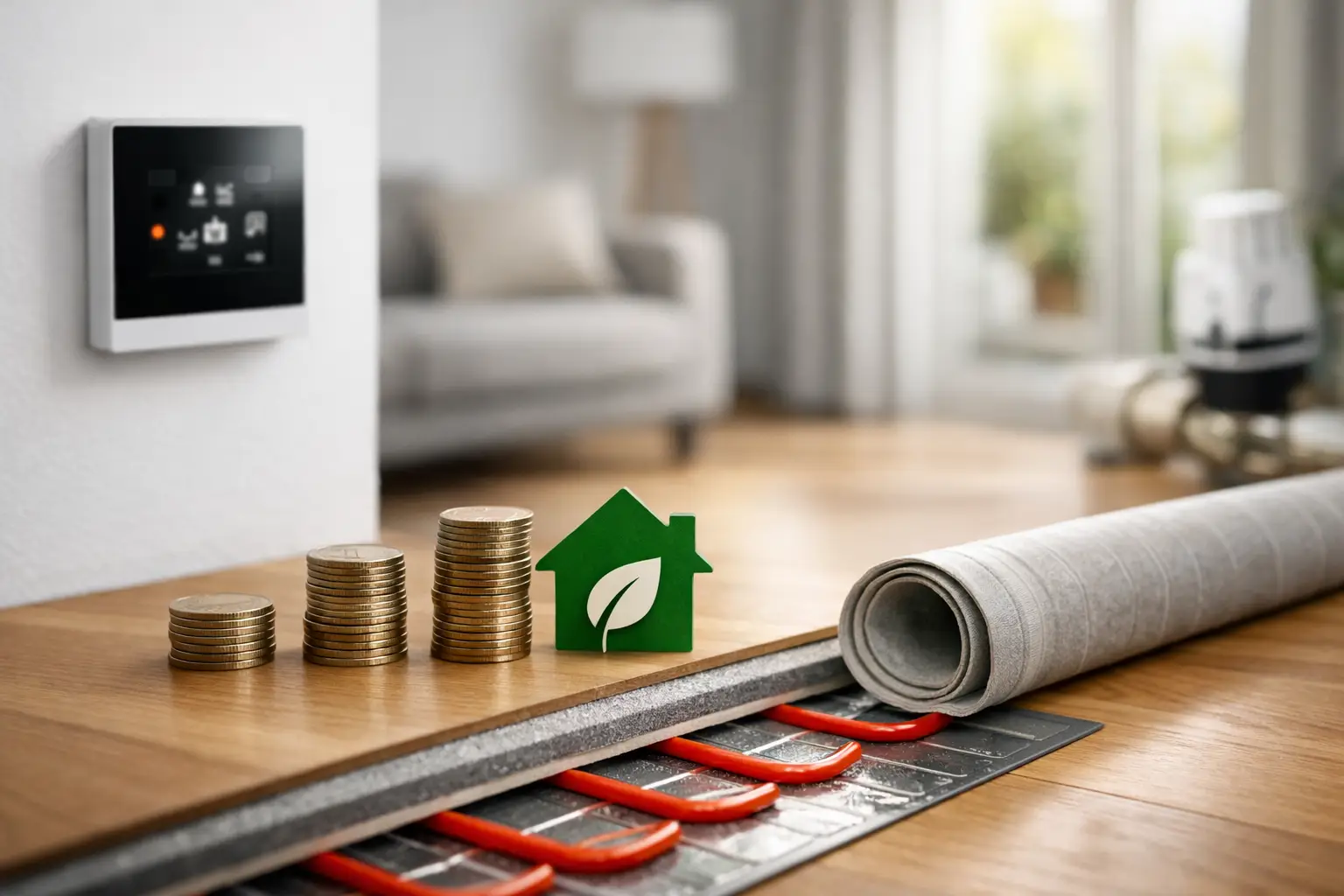 Kuidas vähendada põrandakütte energiakulu?